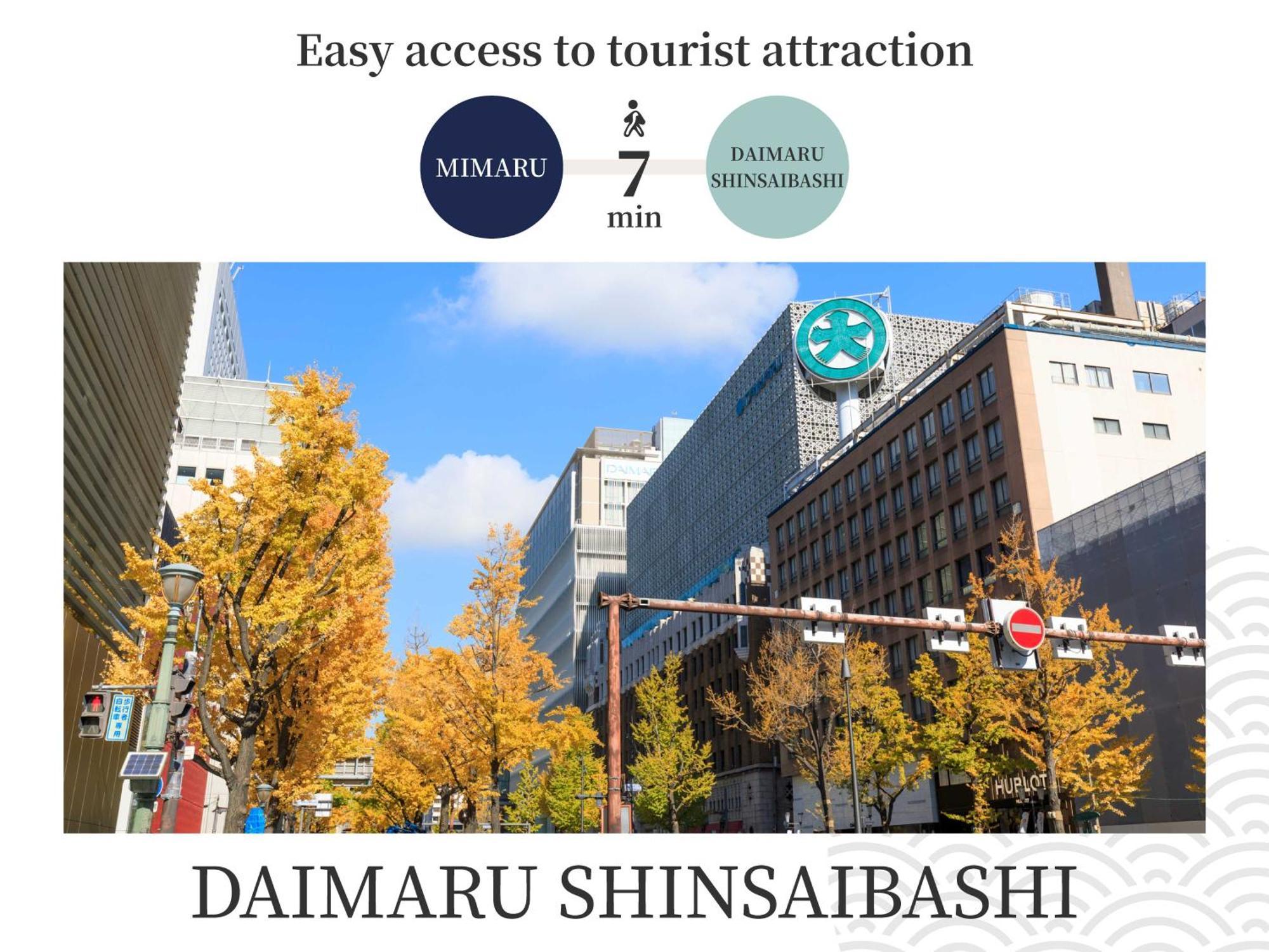 Mimaru Osaka Shinsaibashi East Hotel Exterior foto